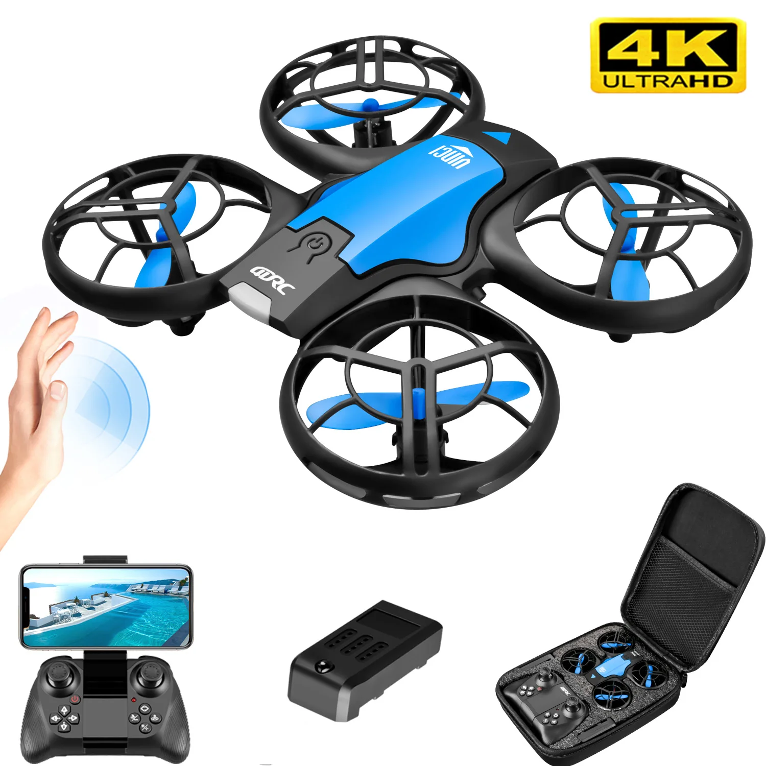 Drone App Rc Fpv - V8 New Mini Drone 4K Professional