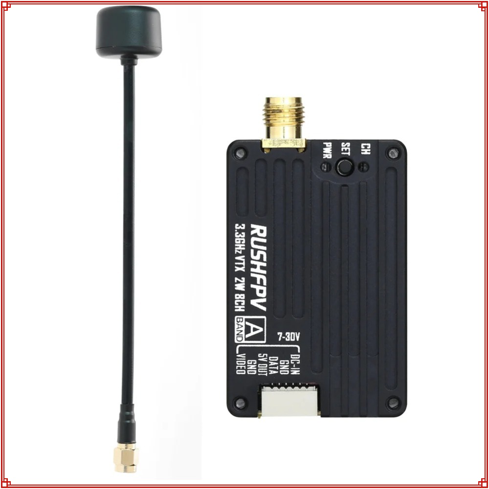 Fpv Antenna Receiver - 2026 New RUSHFPV 3.3G 2W VTX