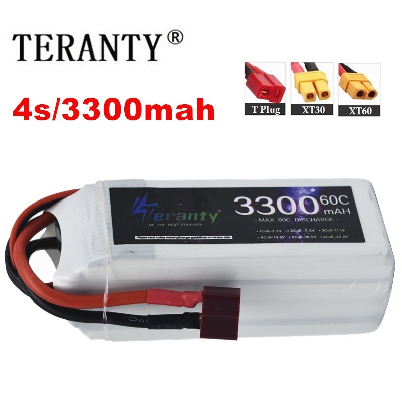 Drone Rc Race - LiPo Rechargeable Battery 4S 3300mAh 60C