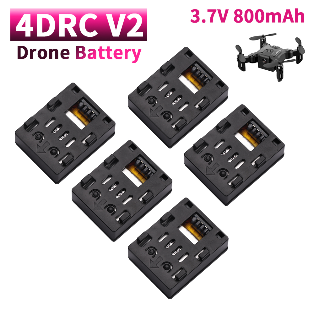 Drone Rc Folding - Original 3.7V 4D-V2 RC Drone Battery