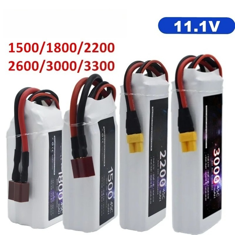 Drone Rc Race - LiPo Battery 3S 1500mah 1800mAh 2200mah