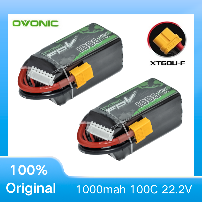 Drone Zll Rc - 2Pcs OVONIC 1000mAh 100C 22.2V LiPo