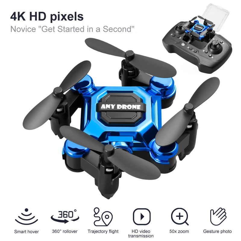 Drone Rc Folding - 4K Camera HD RC Drone Fold