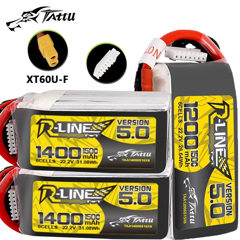 Drone Zll Rc - HOT TATTU R-LINE 5.0 150C 1200/1400mAh
