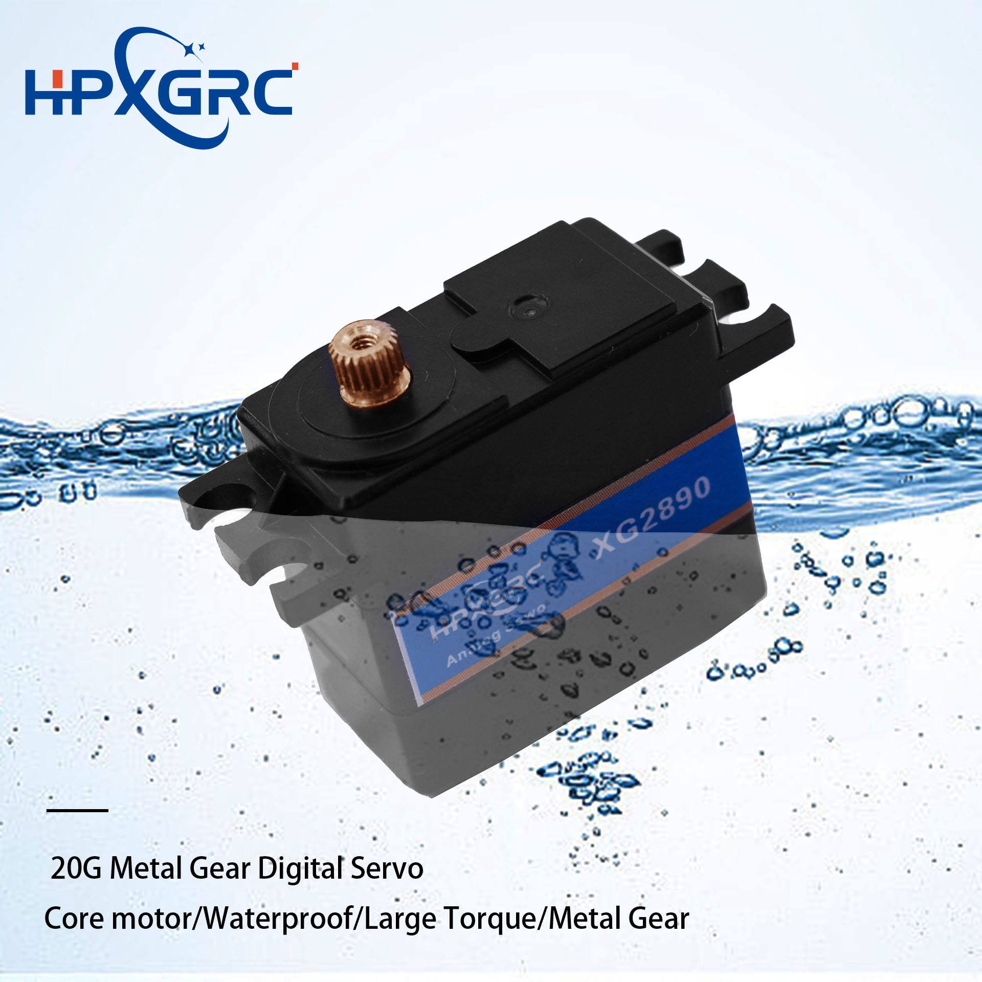 Drone Rc Jet - HPXGRC Waterproof Servo 9g 17g 20g