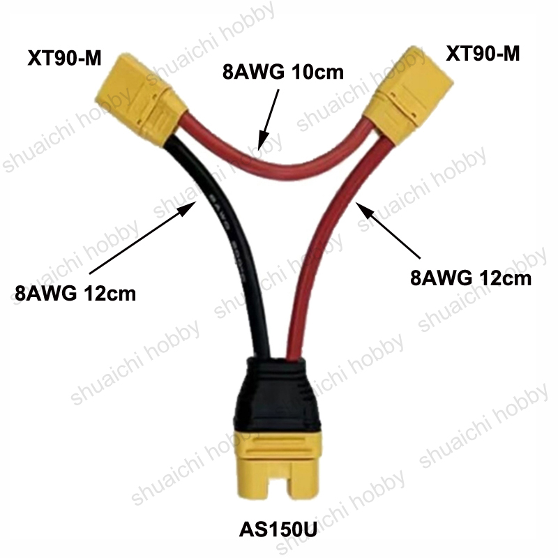 1PCS AS150U to XT90 Adapter Ca - Drone Rc Y Series review and price