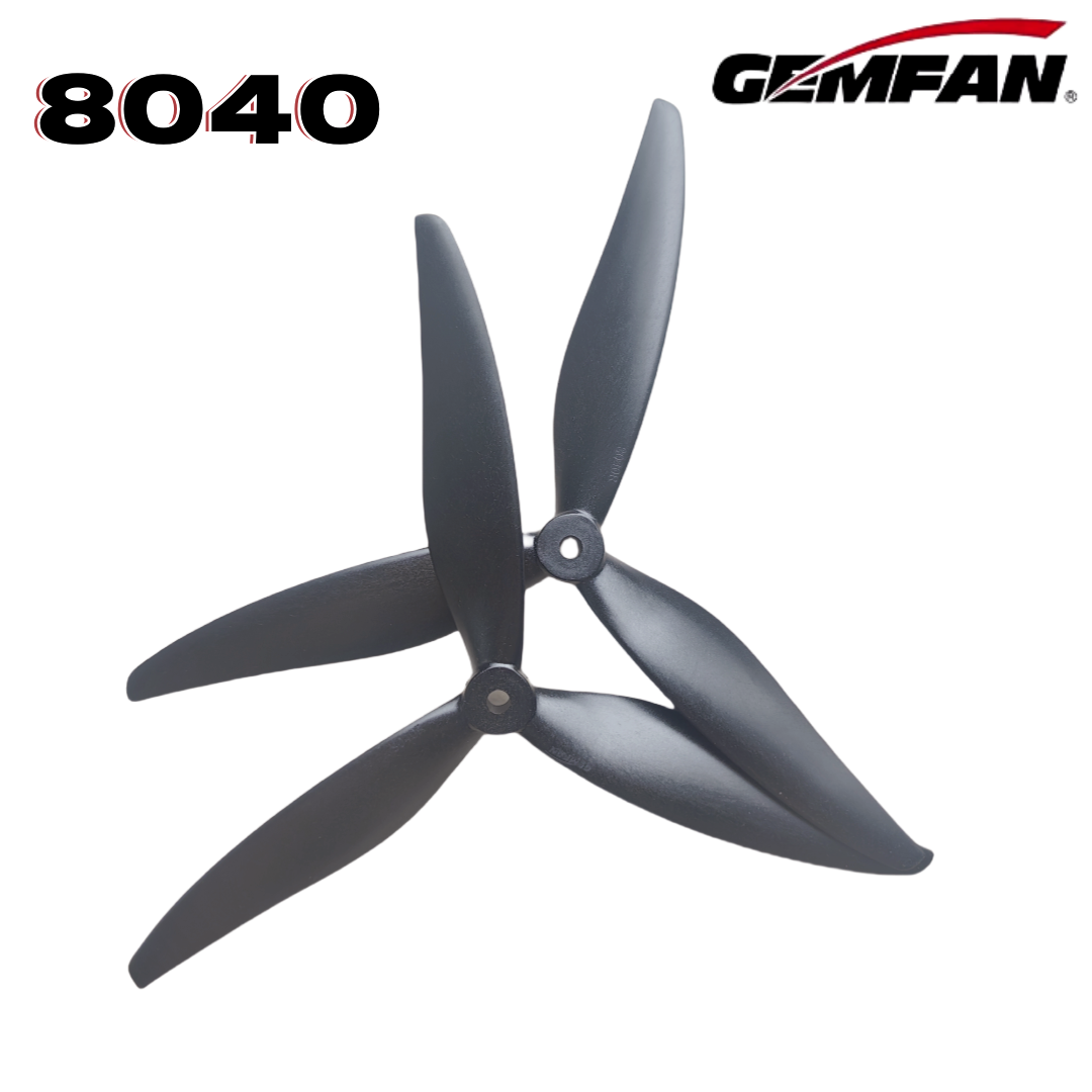 Gemfan 8040 8X4X3 3-blade 8-in - Drone Rc Parts review and price