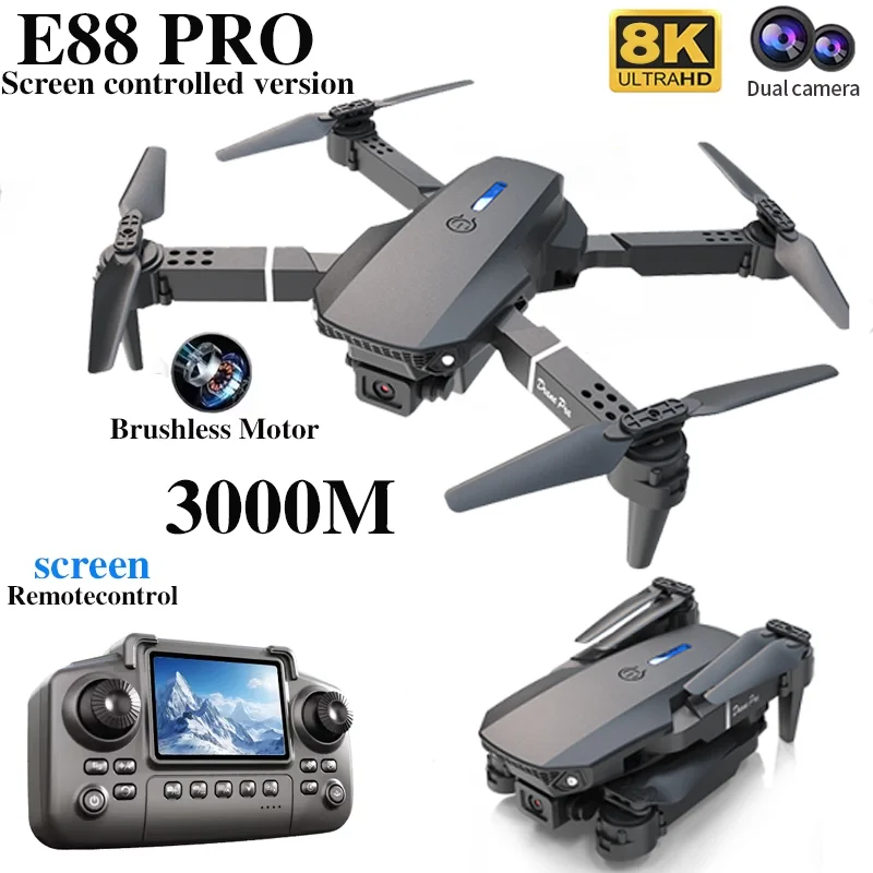 Professional E88 PRO Drone wit - Drone App Rc Fpv review and price