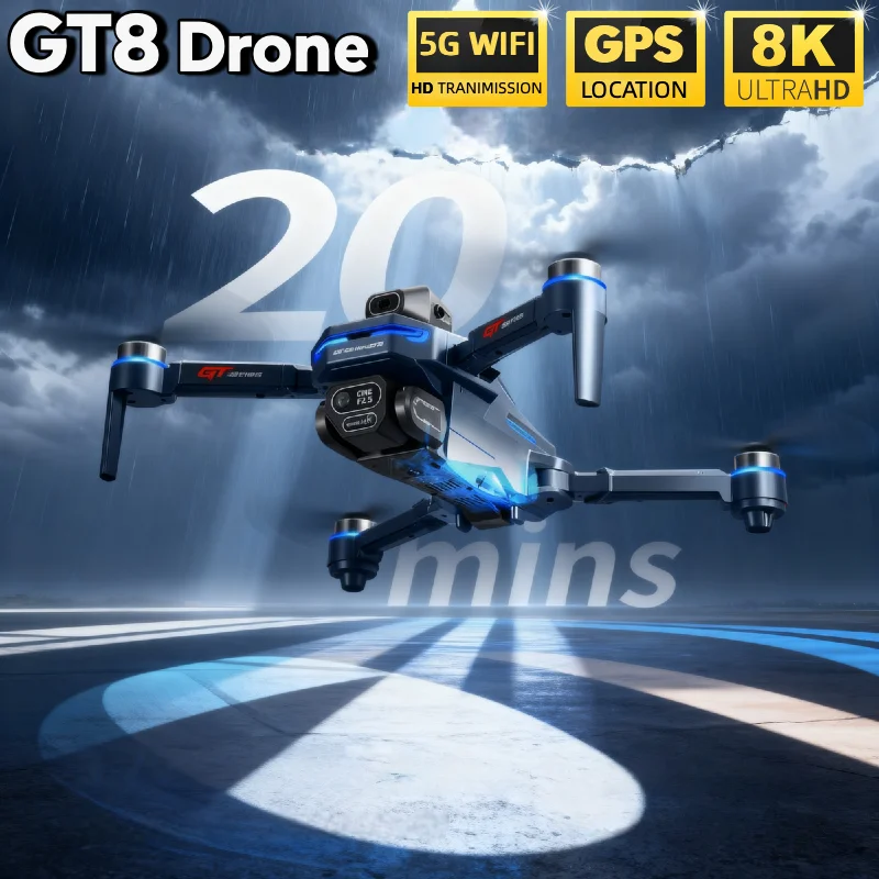HOT For LSRC GT8 Drone 4K Prof - Drone Rc Folding review and price