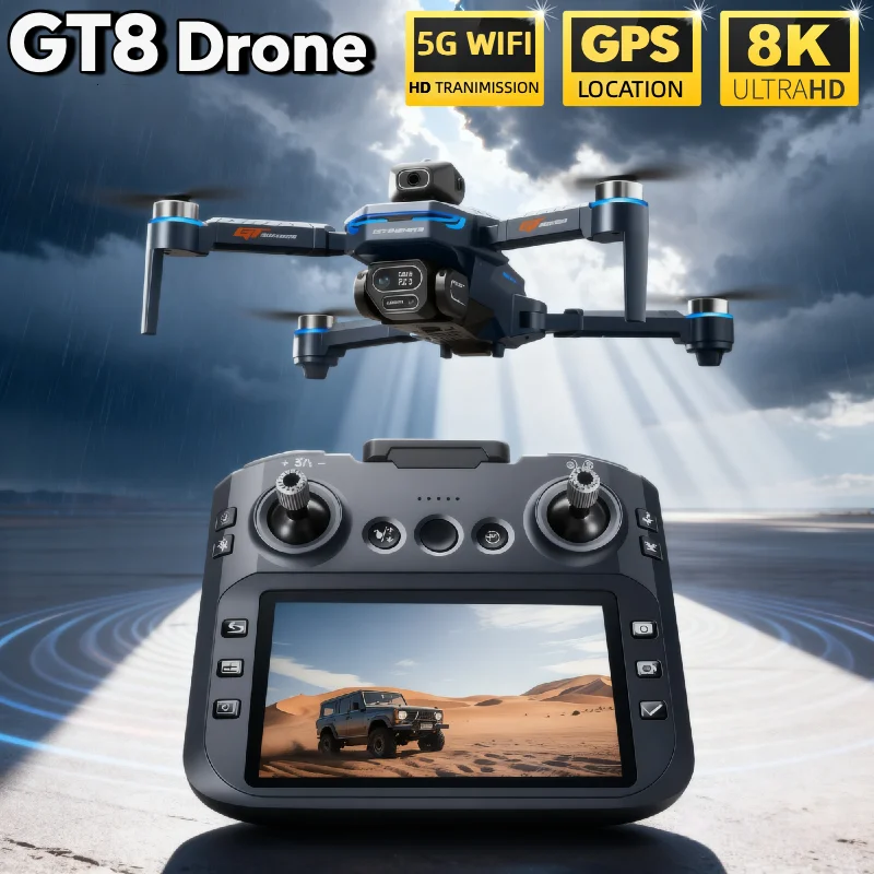 HOT For LSRC GT8 Drone 4K Prof - Drone Rc Folding review and price