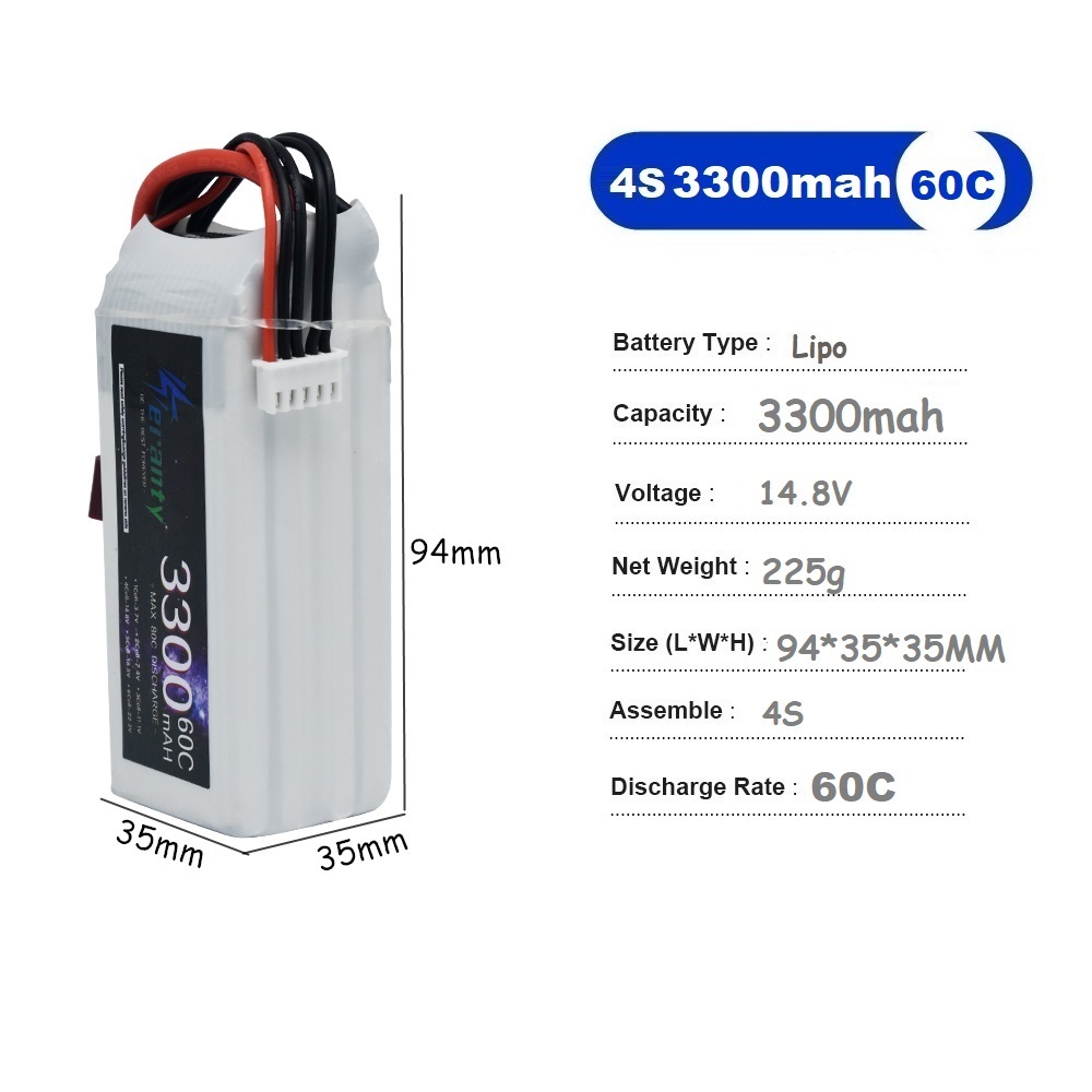 LiPo Rechargeable Battery 4S 3 - Drone Rc Race review and price