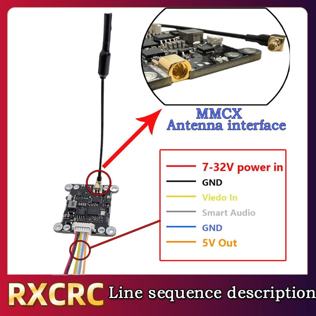 RXCRC 5.8G Module 48CH 1.6W VT - Drone With Rc Remote review and price