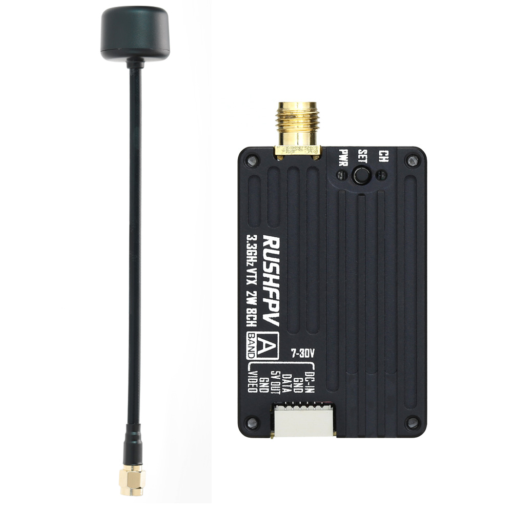 RUSHFPV 3.3G 2W VTX Transmitte - Fpv Antenna Receiver review and price