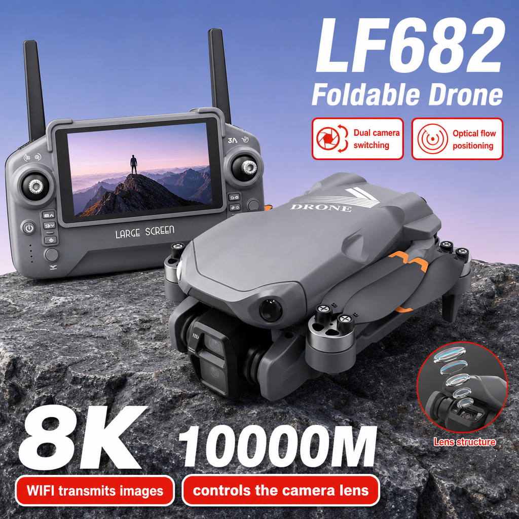 Aerial Photo LF682 Drone 8K HD - Drone Gps Rc Tt36 review and price