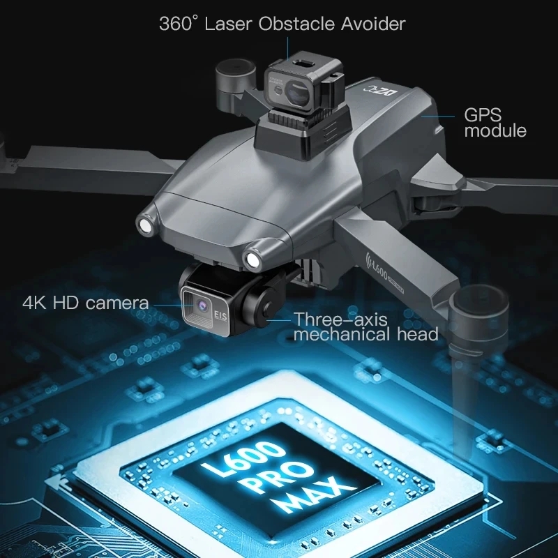L600 PRO MAX GPS Drone Profess - Drone E88Pro Rc 4K review and price