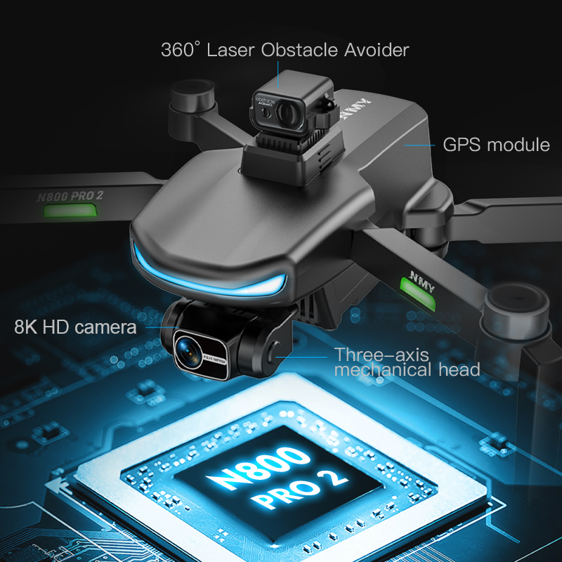 N800 PRO 2 GPS Drone Professio - Drone E88Pro Rc 4K review and price