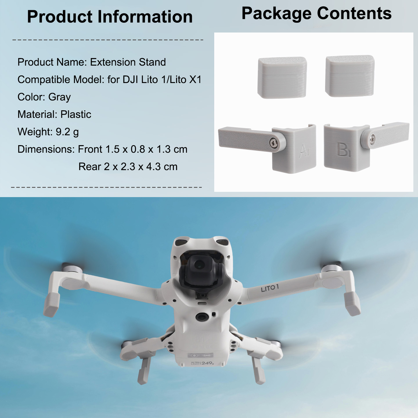 Landing Gear Extender for DJI  - Drone Dji Rc N1 review and price