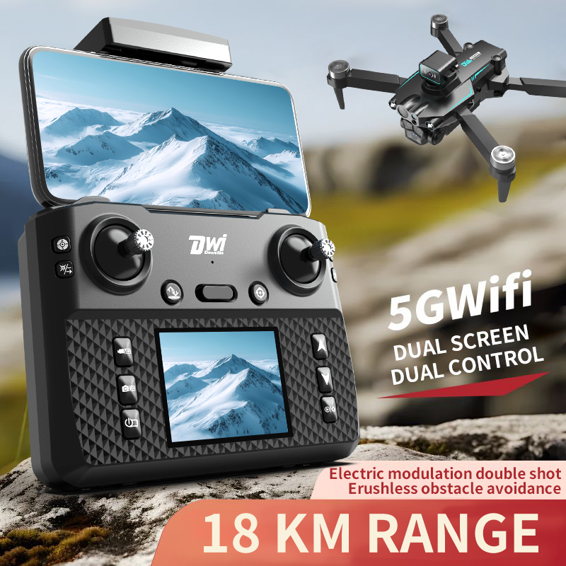 DWI D22 8K Screen FPV RC Drone - Drone App Rc Fpv review and price