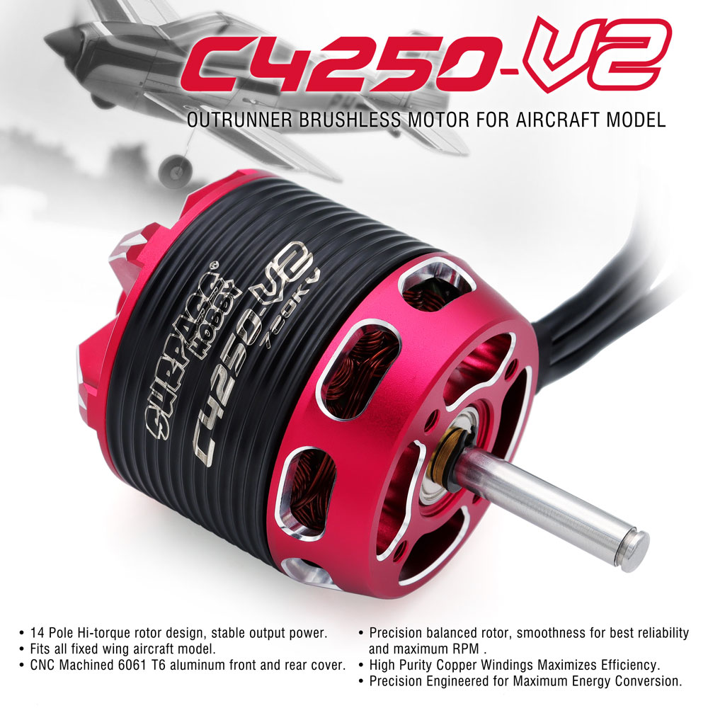 SURPASS HOBBY C4240 750KV/850K - Drone Rc Jet review and price