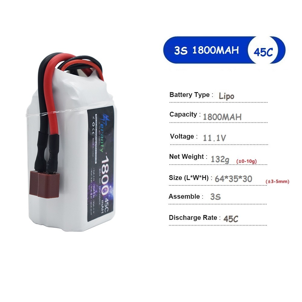 11.1V LiPo Battery 3S 1500mah  - Drone Rc Race review and price