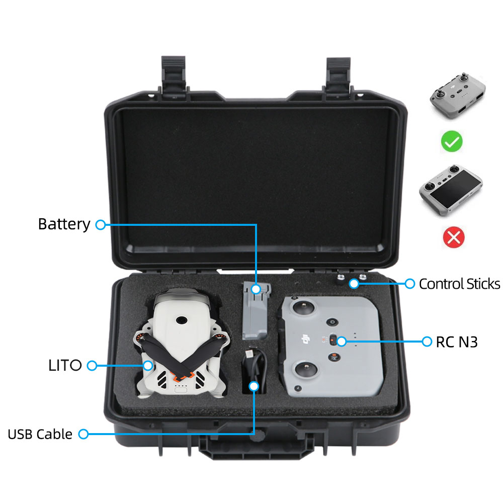 Portable Carrying Case for DJI - Drone Dji Rc N1 review and price