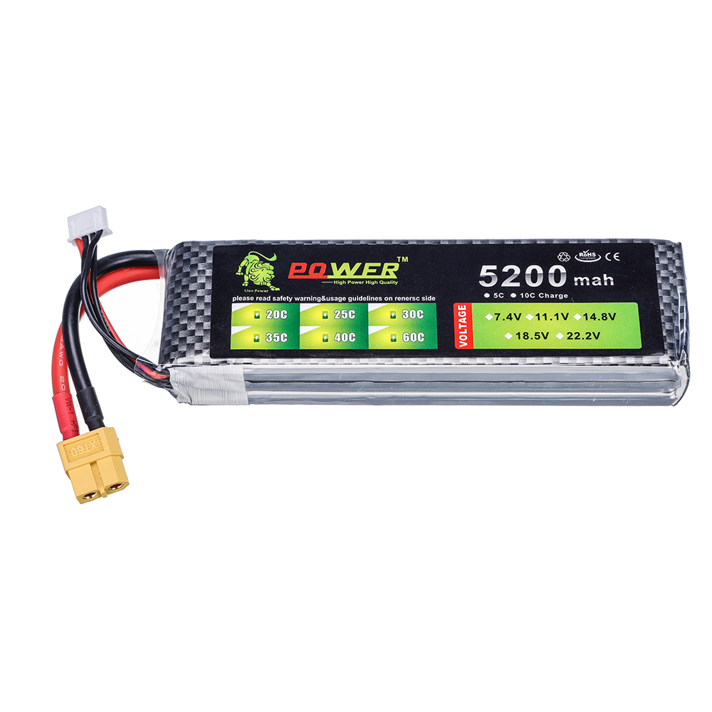 3S 5200mah 11.1V  60C Lipo Bat - Drone Zll Rc review and price