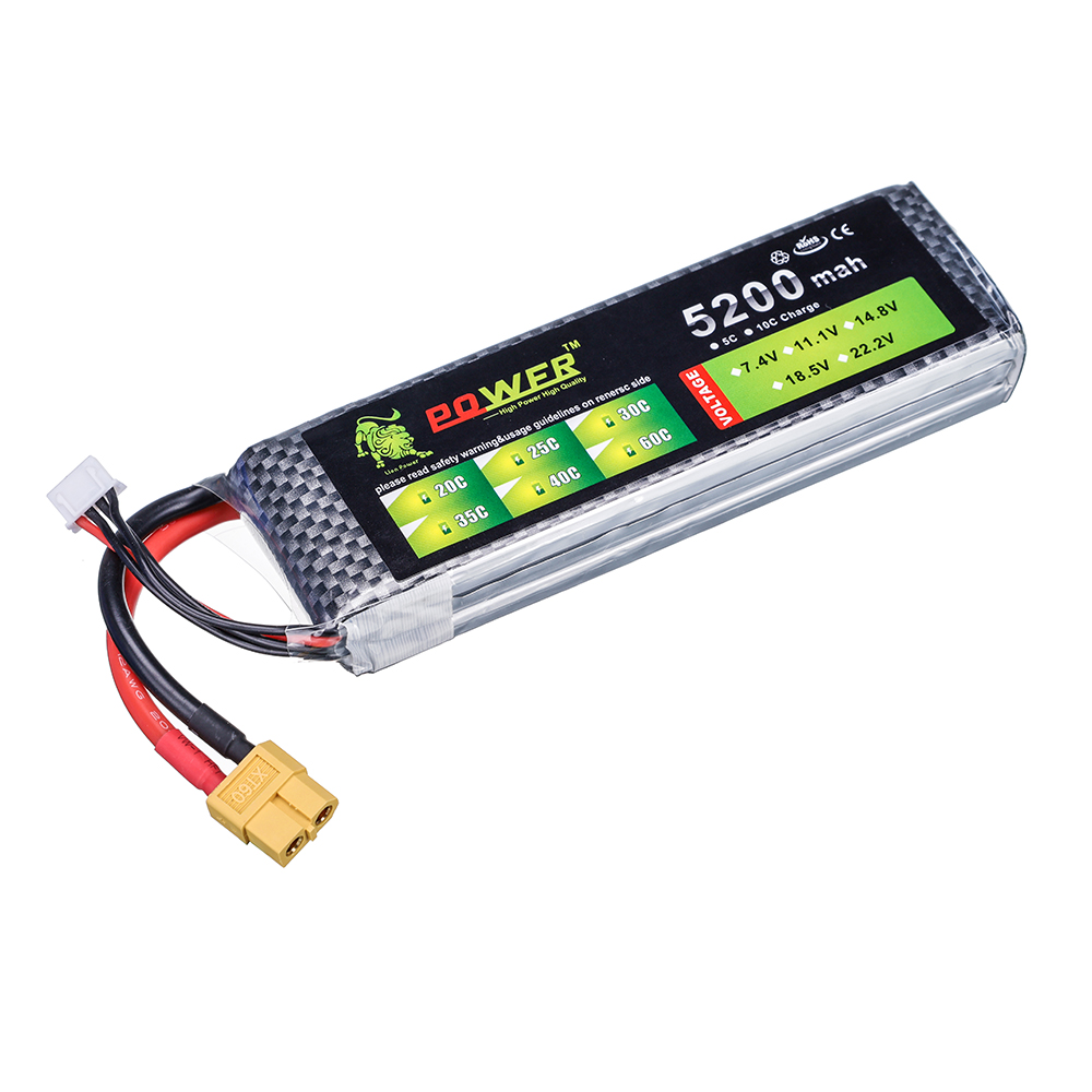 3S 5200mah 11.1V  60C Lipo Bat - Drone Zll Rc review and price